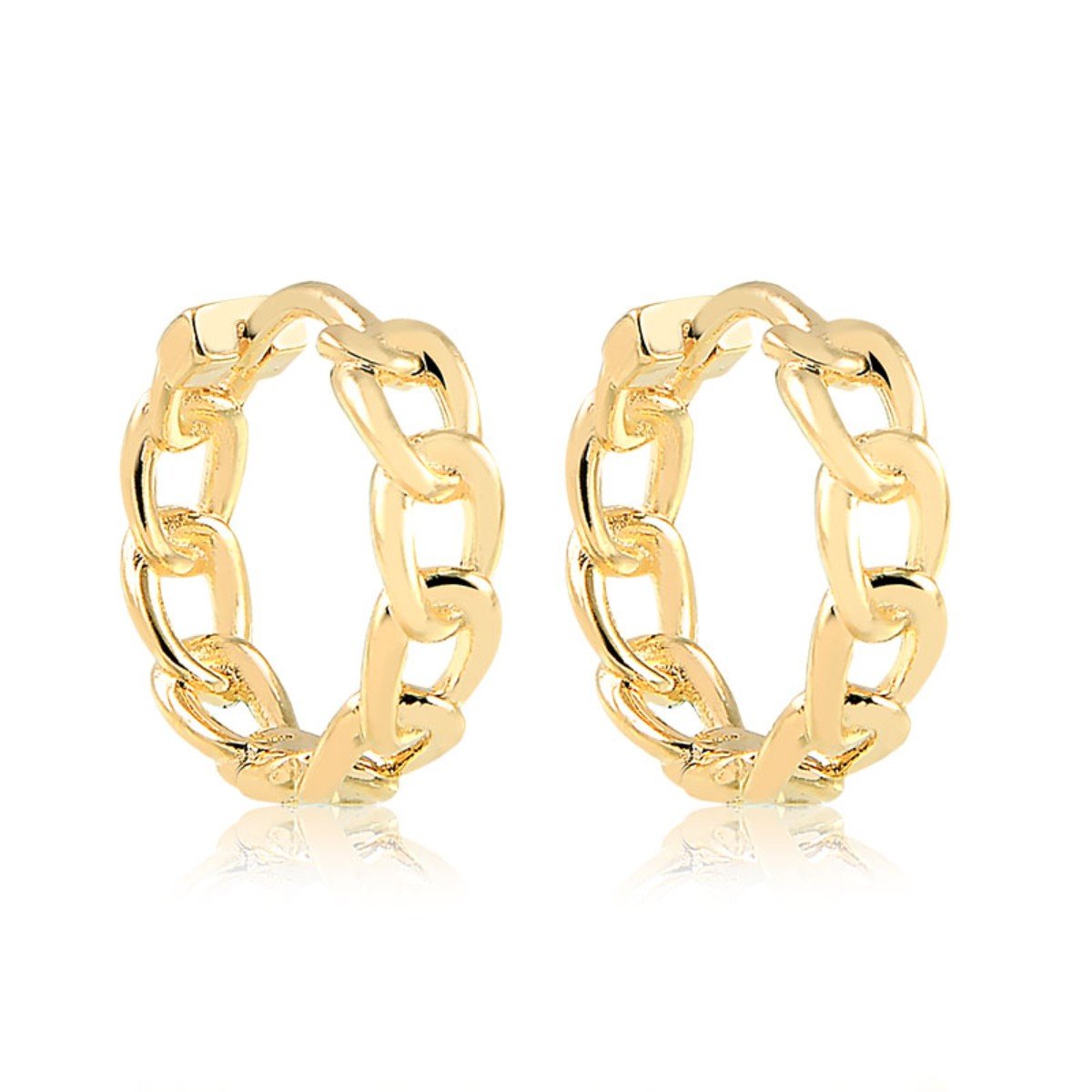 Trio de argolas de clic