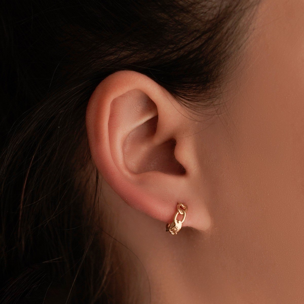 Trio de argolas de clic